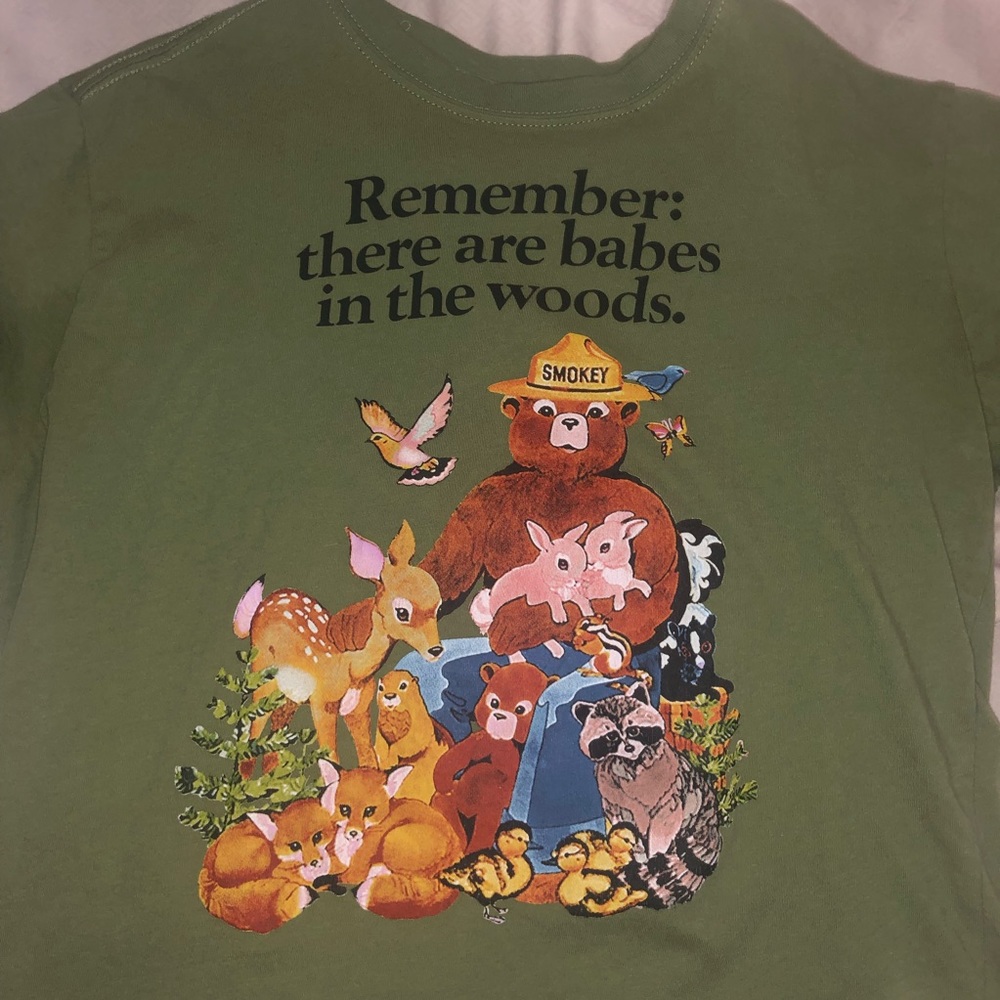 smokey the bear shirt